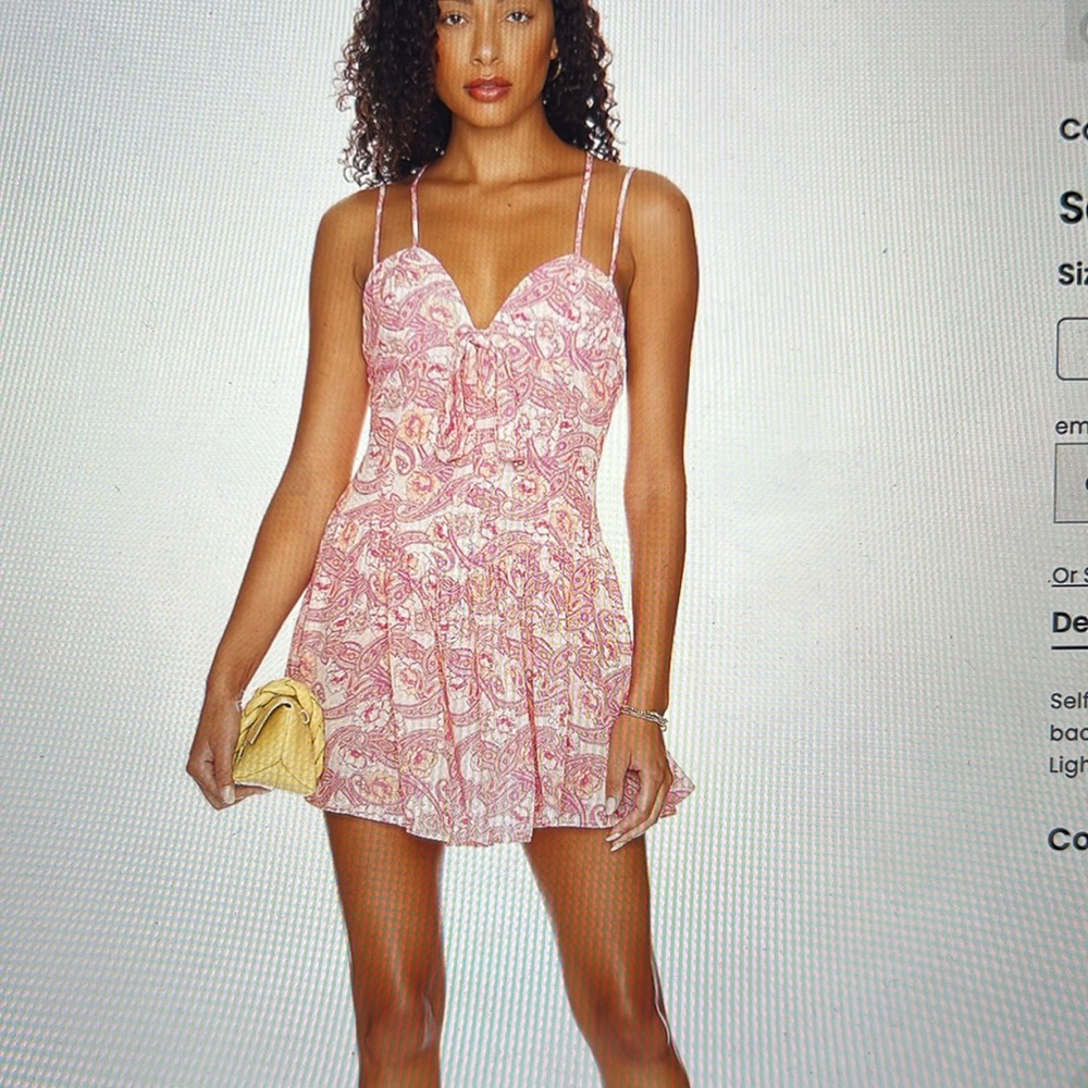 Majorelle mini dress from Revolve